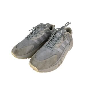 Adidas ZX22 Boost Mens Sneakers Size 11 Gray Mesh & Suede Athletic Shoes